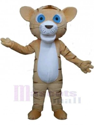 Tigre costume de mascotte