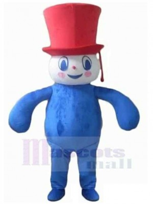 Bonhomme de neige costume de mascotte