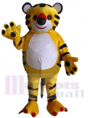 Tigre costume de mascotte