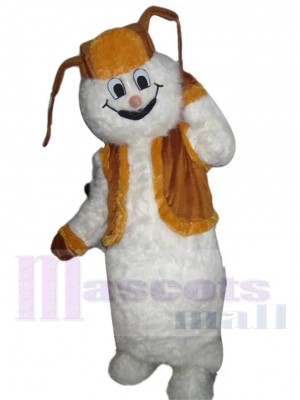 Bonhomme de neige costume de mascotte