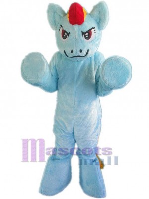 Licorne costume de mascotte