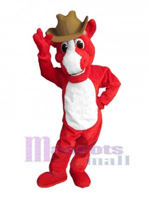 Cheval costume de mascotte