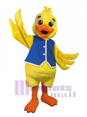 Canard costume de mascotte