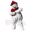 Bonhomme de neige costume de mascotte