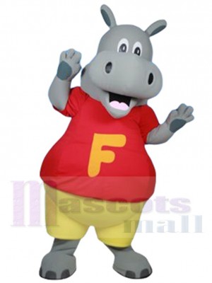 Flippo Hippopotame Mascotte Costume animal