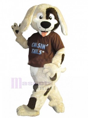 Chien Dalmatien Chasin' Tails Chill Dawg Costume de Mascotte Animal