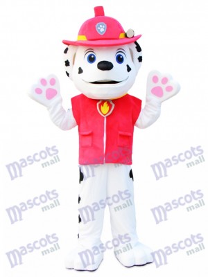 Paw Patrol Marshall patte patrouille Dalmatien chien Mascotte Costume Cartoon Anime