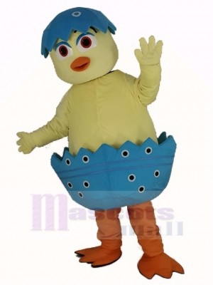 Mignonne Poussin dans Oeuf Mascotte Costume