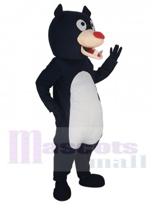 Ours bleu marine Costume de mascotte Animal