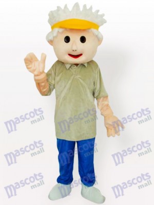 Costume de mascotte adulte de Golf Boy