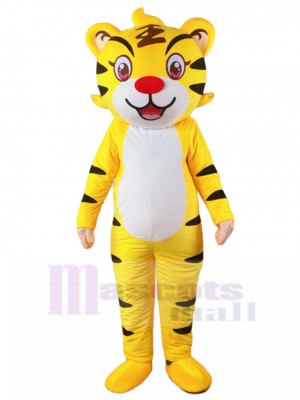 Tigre costume de mascotte