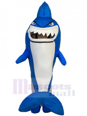Requin bleu Adulte Mascotte Costume Animal