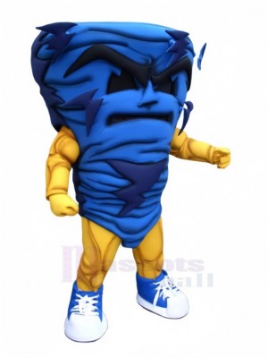 Tempête costume de mascotte