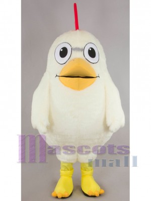 Poulet costume de mascotte